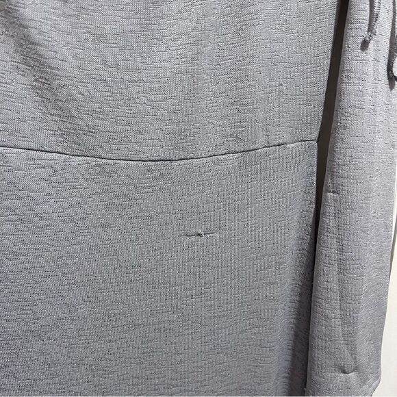 PrettyLittleThing Light Gray Cowl Neck Dress women's Size 12 - Picture 11 of 15